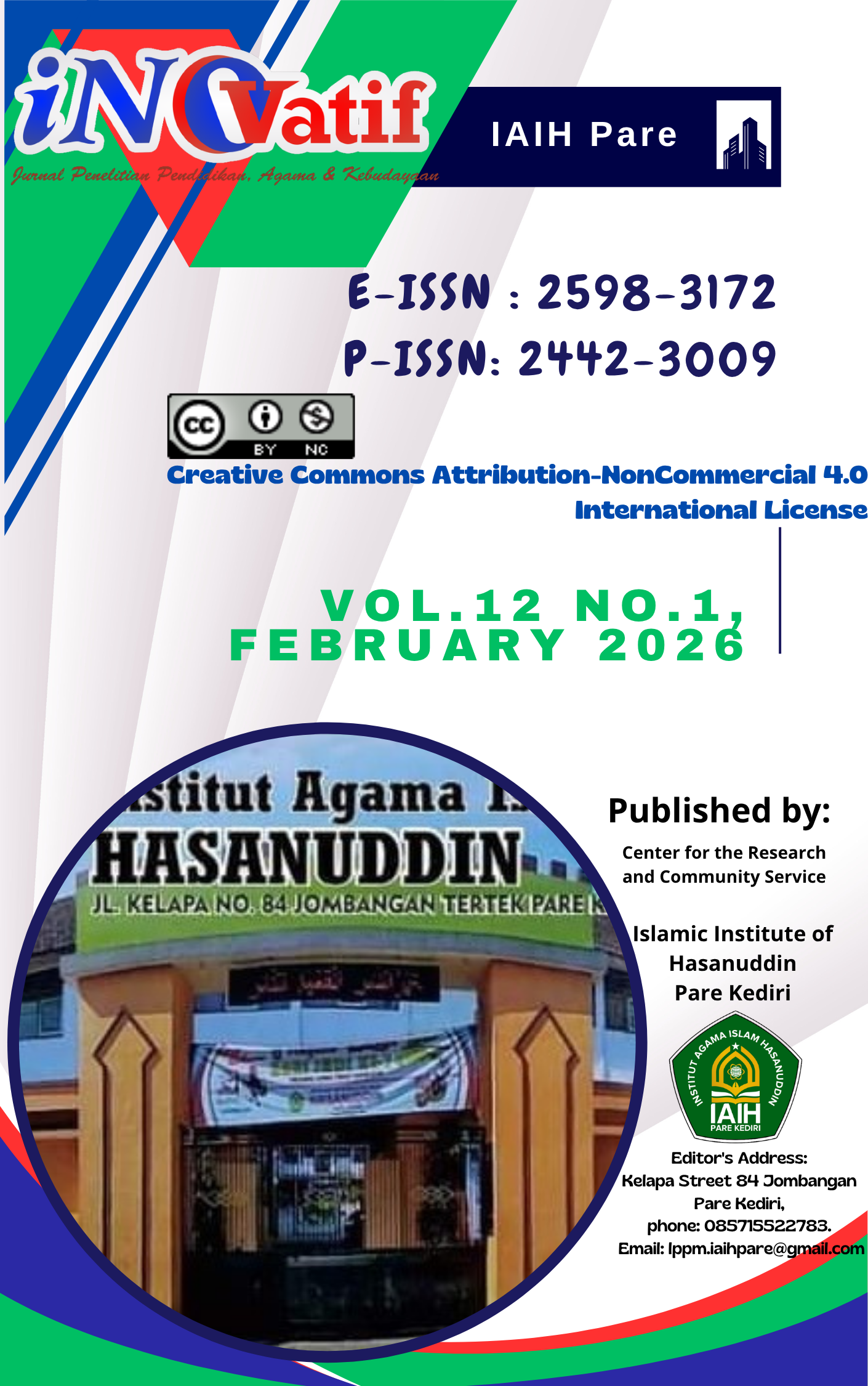 					View Vol. 12 No. 1 (2026): INOVATIF Februari 2026
				